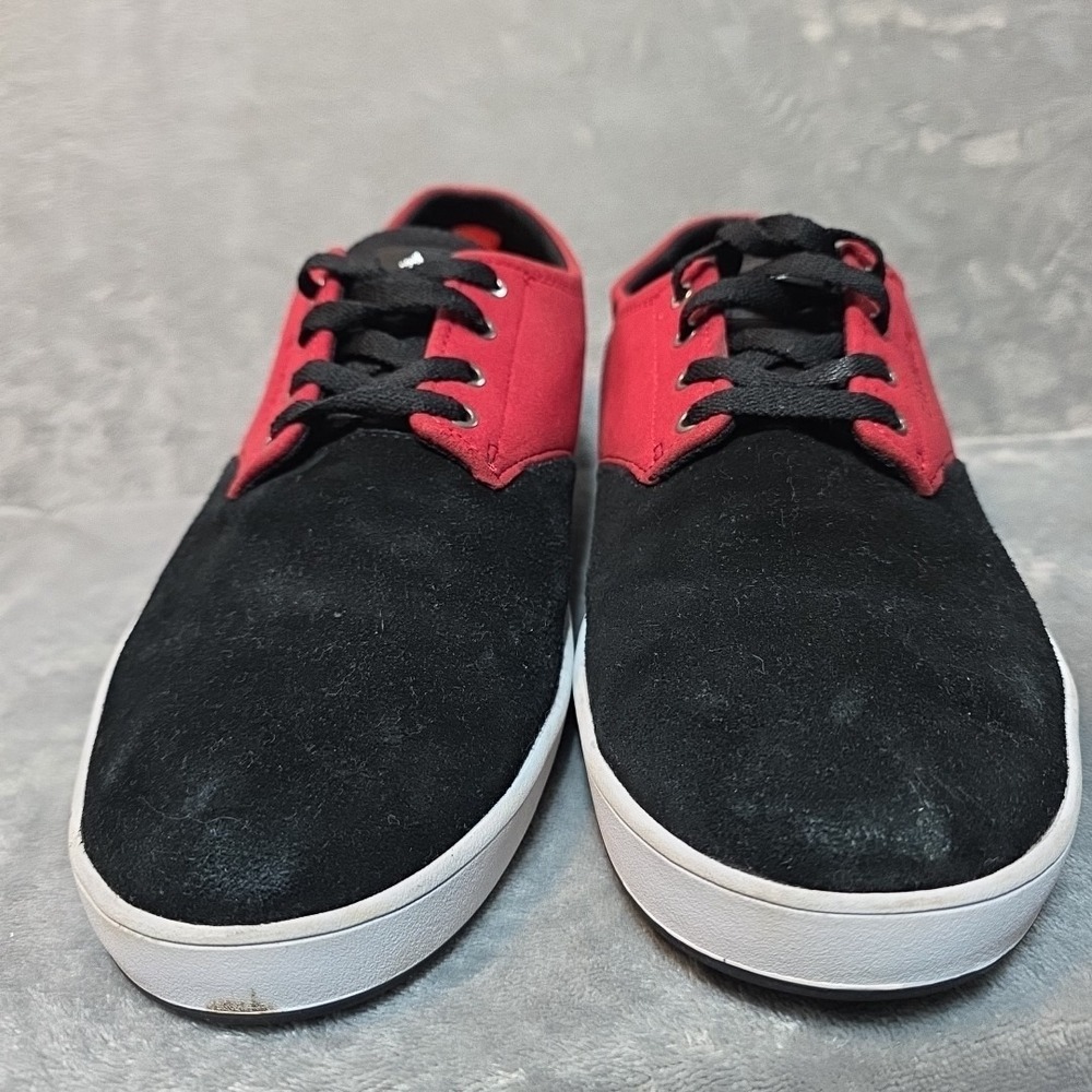 Emerica The Romero Laced X Bronson Skate Shoes Mens 14 Red Black Suede Leather